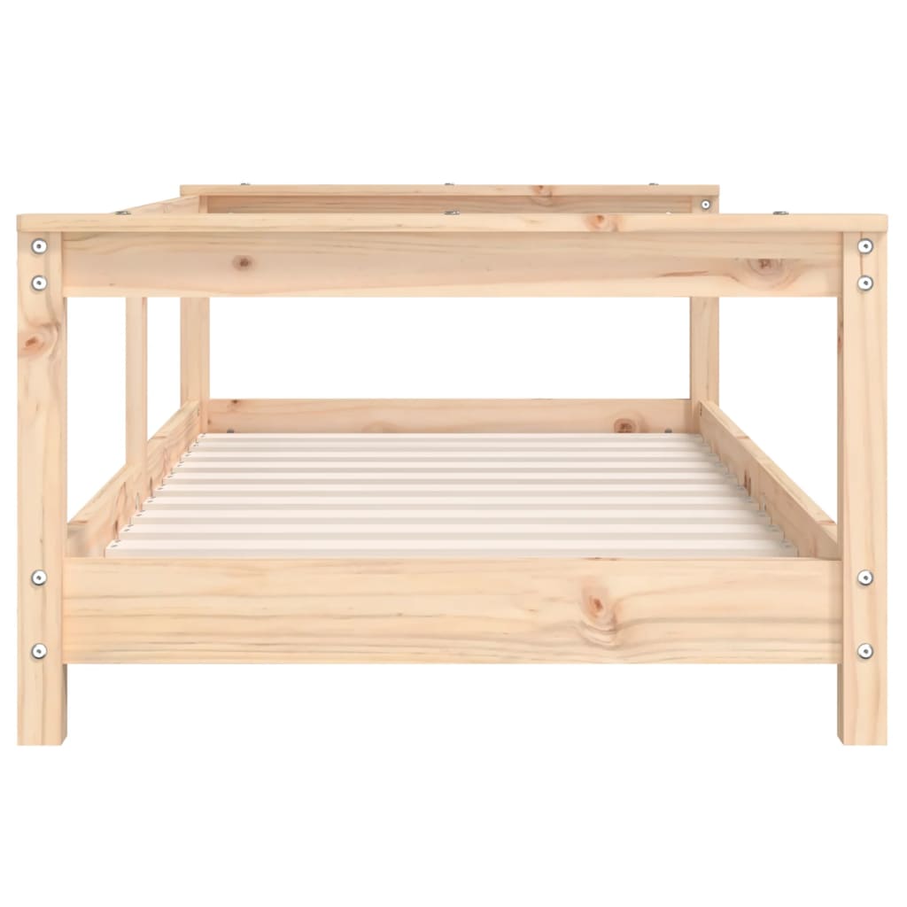 Kinderbedframe 70x140 cm massief grenenhout