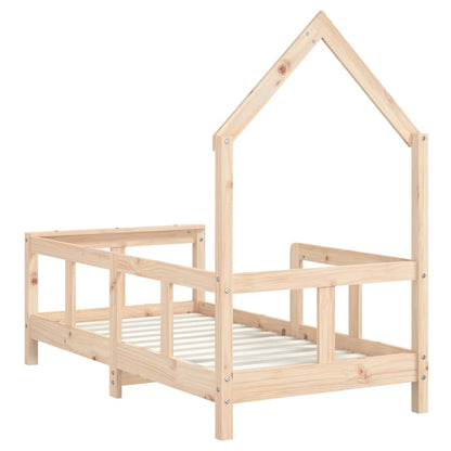 Kinderbedframe 70x140 cm massief grenenhout