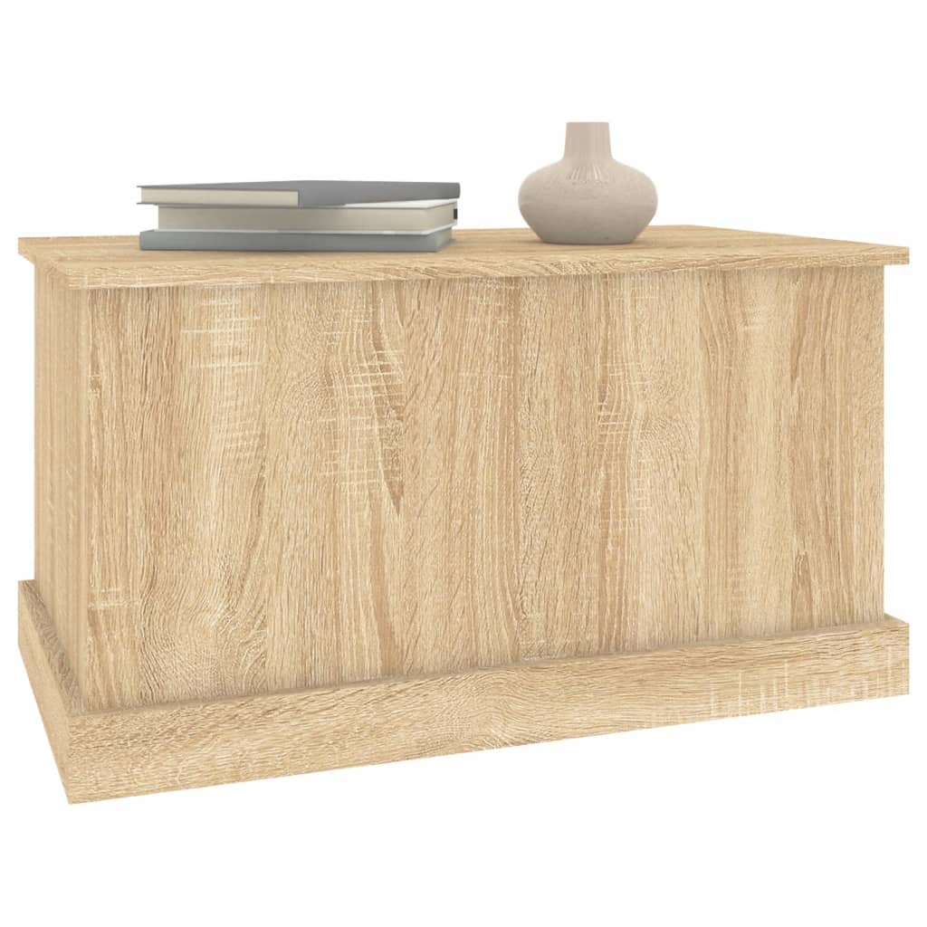 Opbergbox 70x40x38 cm bewerkt hout sonoma eikenkleurig