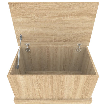 Opbergbox 70x40x38 cm bewerkt hout sonoma eikenkleurig