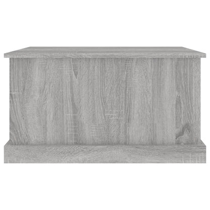 Opbergbox 70x40x38 cm bewerkt hout grijs sonoma eikenkleurig