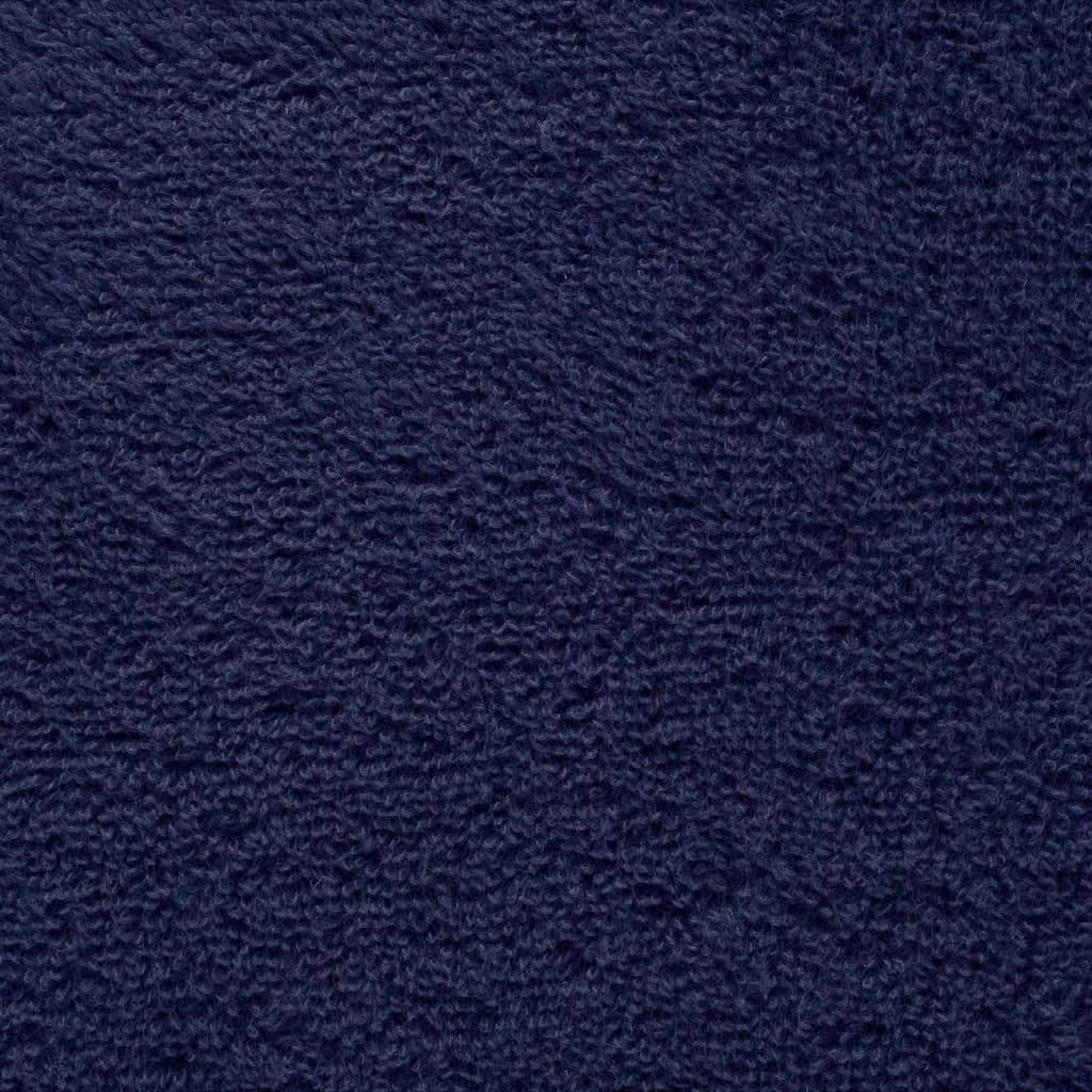 Handdoeken SOLUND 10 st 600 g/m² 50x100 cm marineblauw