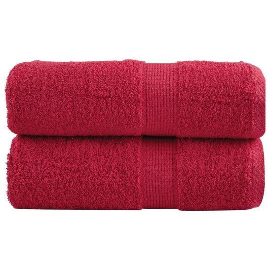 Gastendoekjes SOLUND 2 st 600 g/m² 30x30 cm rood