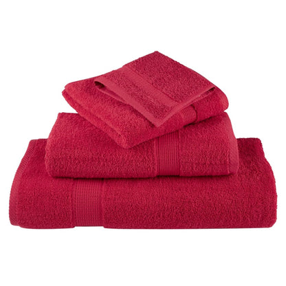 Gastendoekjes SOLUND 2 st 600 g/m² 30x30 cm rood