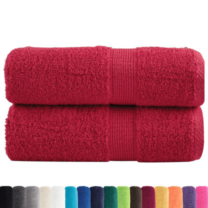 Gastendoekjes SOLUND 2 st 600 g/m² 30x50 cm rood