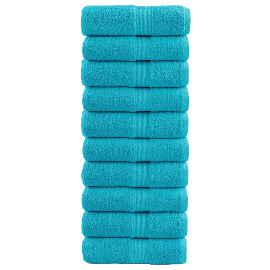 Gastendoekjes SOLUND 10 st 600 g/m² 30x30 cm turquoise