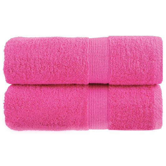 Gastendoekjes SOLUND 2 st 600 g/m² 30x30 cm roze