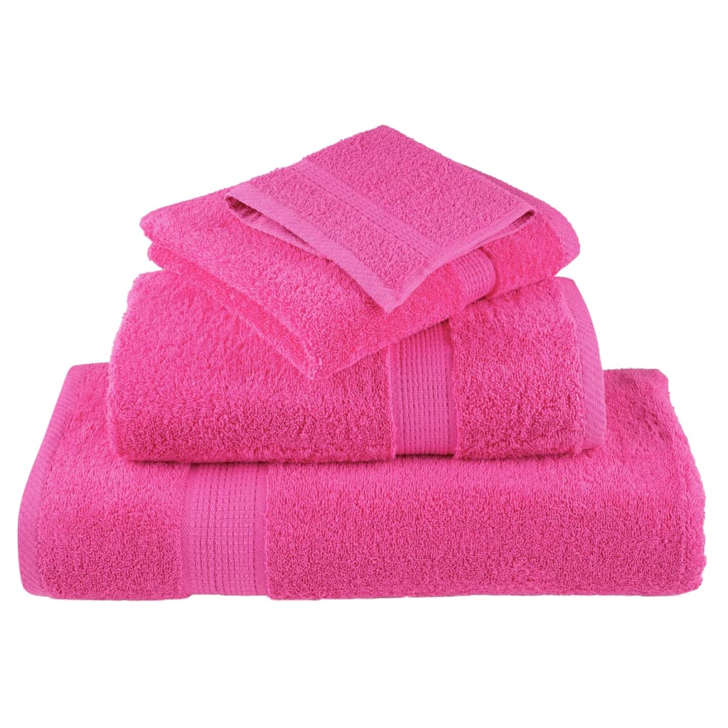 Gastendoekjes SOLUND 2 st 600 g/m² 30x50 cm roze