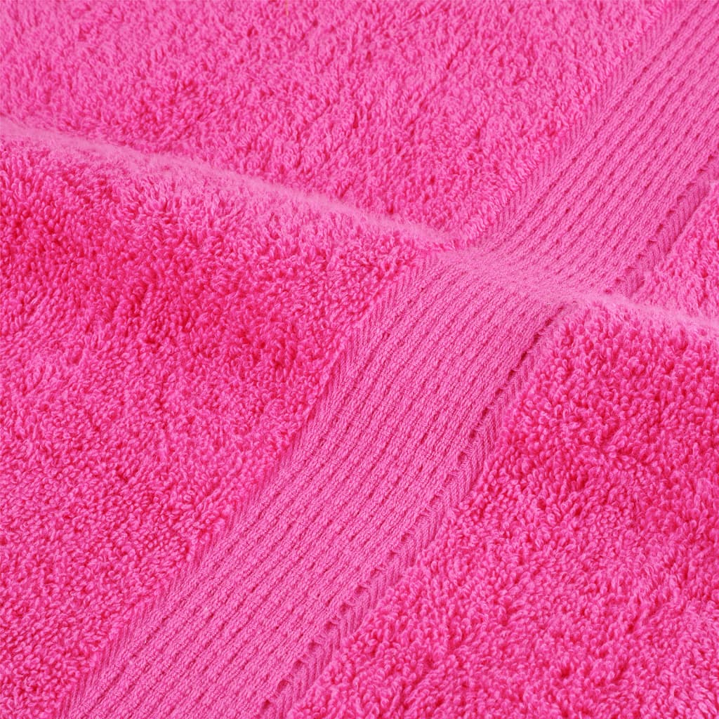 Gastendoekjes SOLUND 2 st 600 g/m² 30x50 cm roze