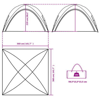 Partytent waterdicht wit