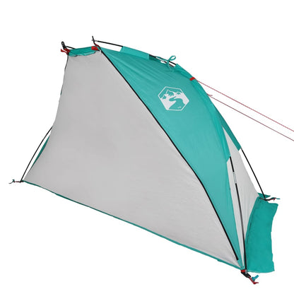 Strandtent 268x223x125 cm 185T taft zeegroen