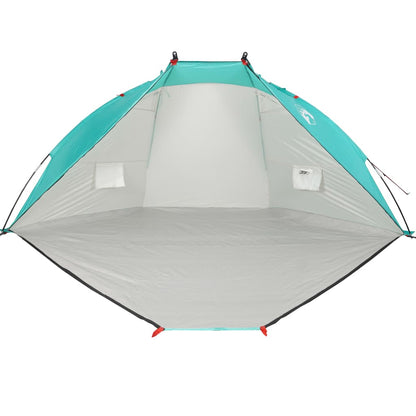 Strandtent 268x223x125 cm 185T taft zeegroen