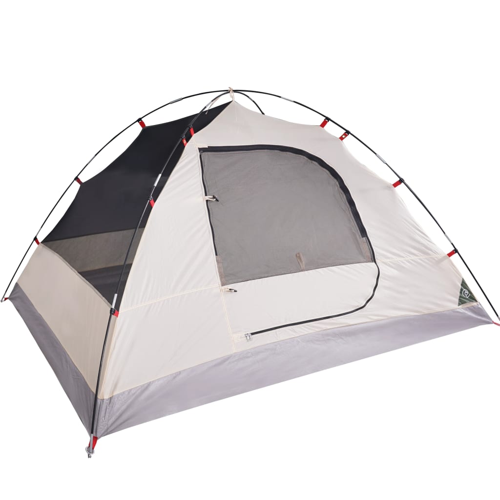 Tent 6-persoons 348x340x190 cm 190T taft groen