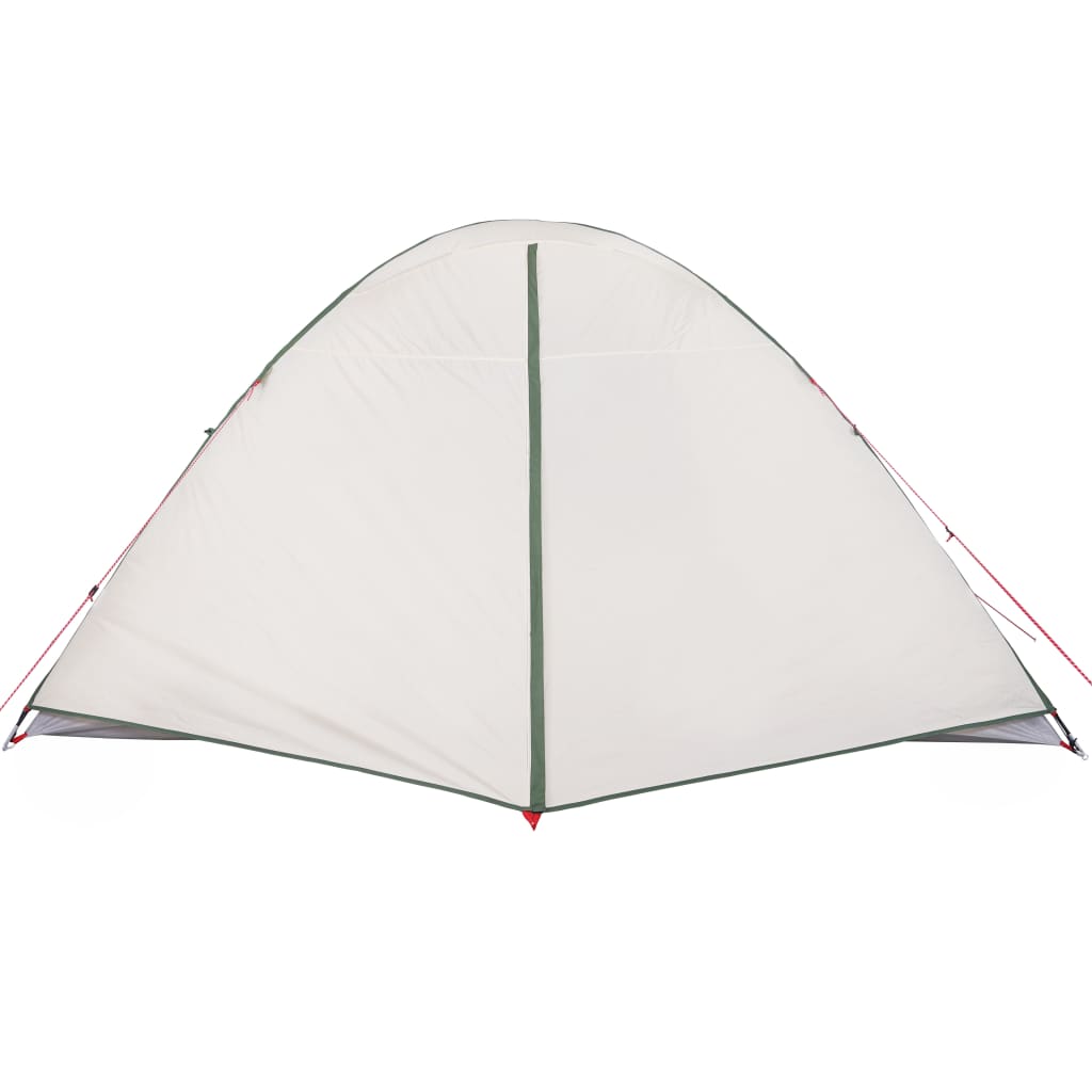 Tent 6-persoons 348x340x190 cm 190T taft groen
