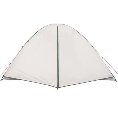 Tent 6-persoons 348x340x190 cm 190T taft groen