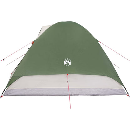 Tent 6-persoons 348x340x190 cm 190T taft groen