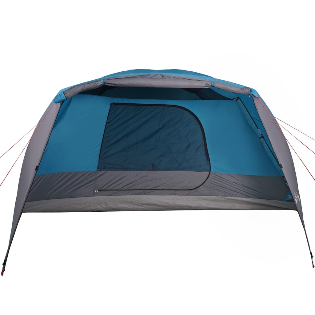 Tent 4-persoons 350x280x155 cm 190T taft blauw