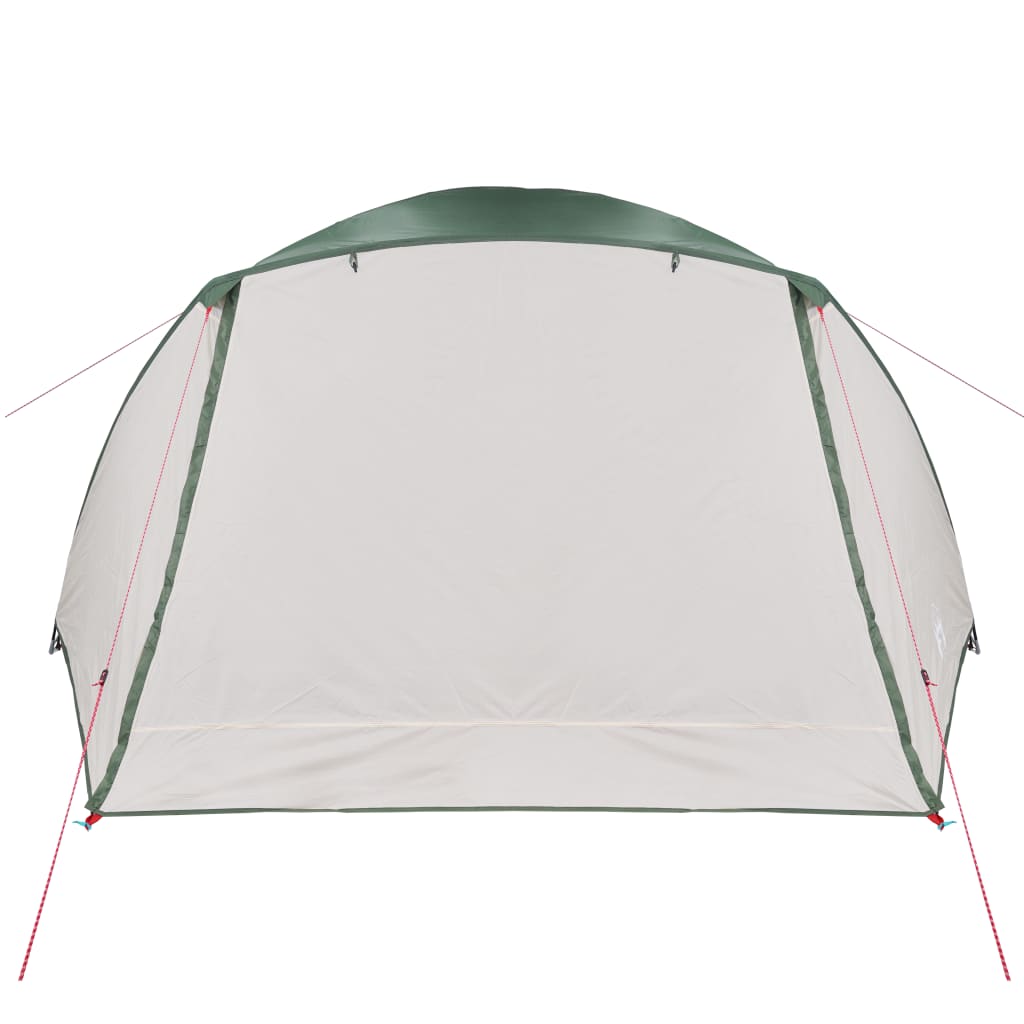 Tent 6-persoons 412x370x190 cm 190T taft groen