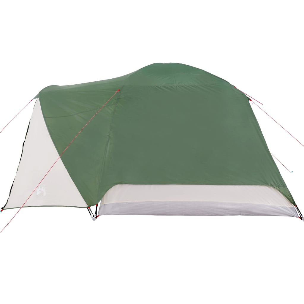 Tent 6-persoons 412x370x190 cm 190T taft groen