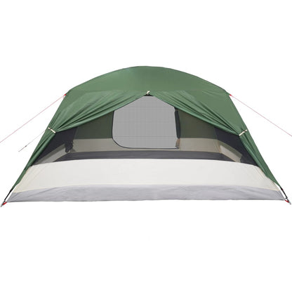 Tent 6-persoons 412x370x190 cm 190T taft groen