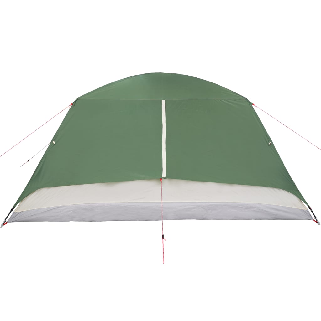 Tent 6-persoons 412x370x190 cm 190T taft groen