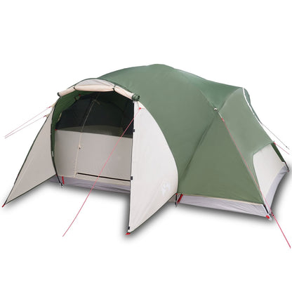 Tent 8-persoons 360x430x195 cm 190T taft groen