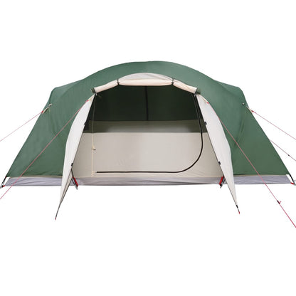 Tent 8-persoons 360x430x195 cm 190T taft groen