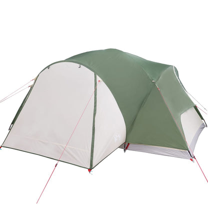 Tent 8-persoons 360x430x195 cm 190T taft groen