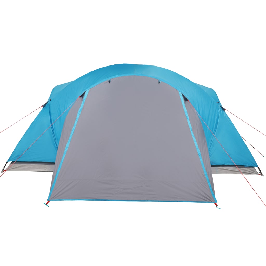 Tent 8-persoons 360x430x195 cm 190T taft blauw