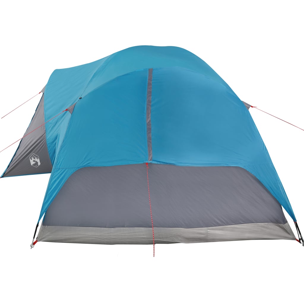 Tent 8-persoons 360x430x195 cm 190T taft blauw