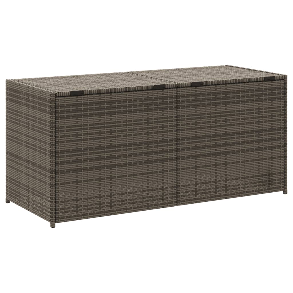 Tuinbox 283 L poly rattan grijs