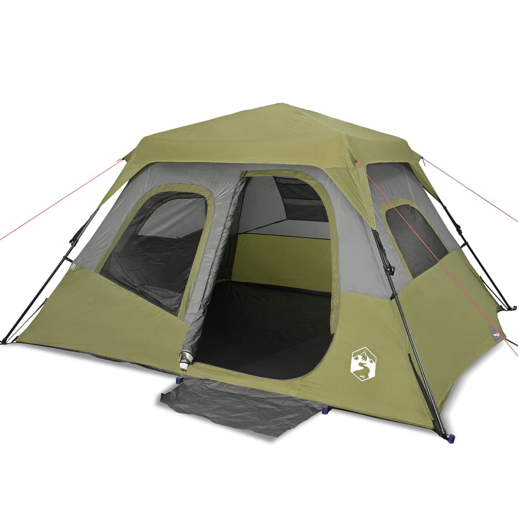 Tent 6-persoons waterdicht blauw