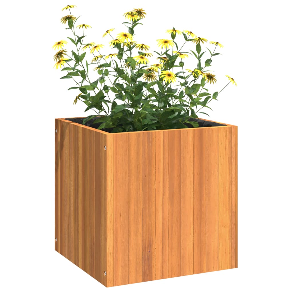 Plantenbak 45x45x45 cm massief acaciahout