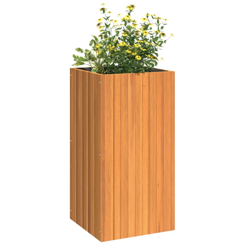 Plantenbak 45x45x90 cm massief acaciahout