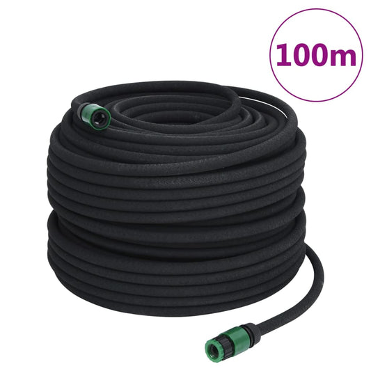 Druppelslang 0,6'' 100 m rubber zwart