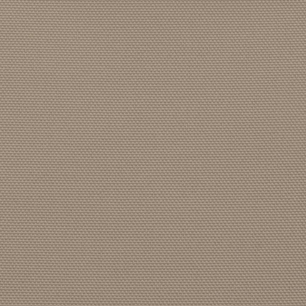 Balkonscherm 120x1000 cm 100% oxford polyester taupe