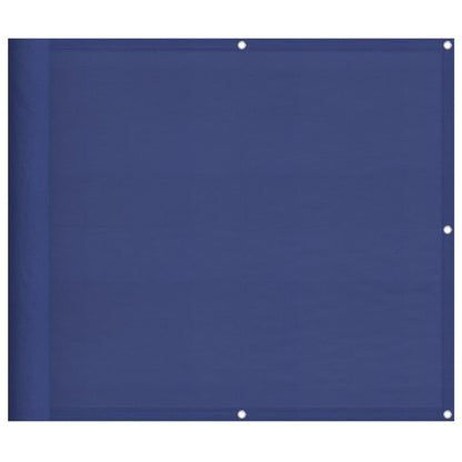 Balkonscherm 90x700 cm 100% oxford polyester blauw