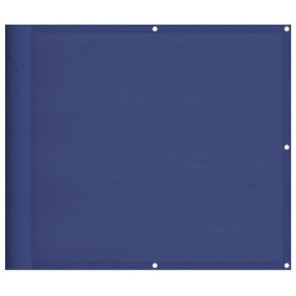 Balkonscherm 90x800 cm 100% oxford polyester blauw