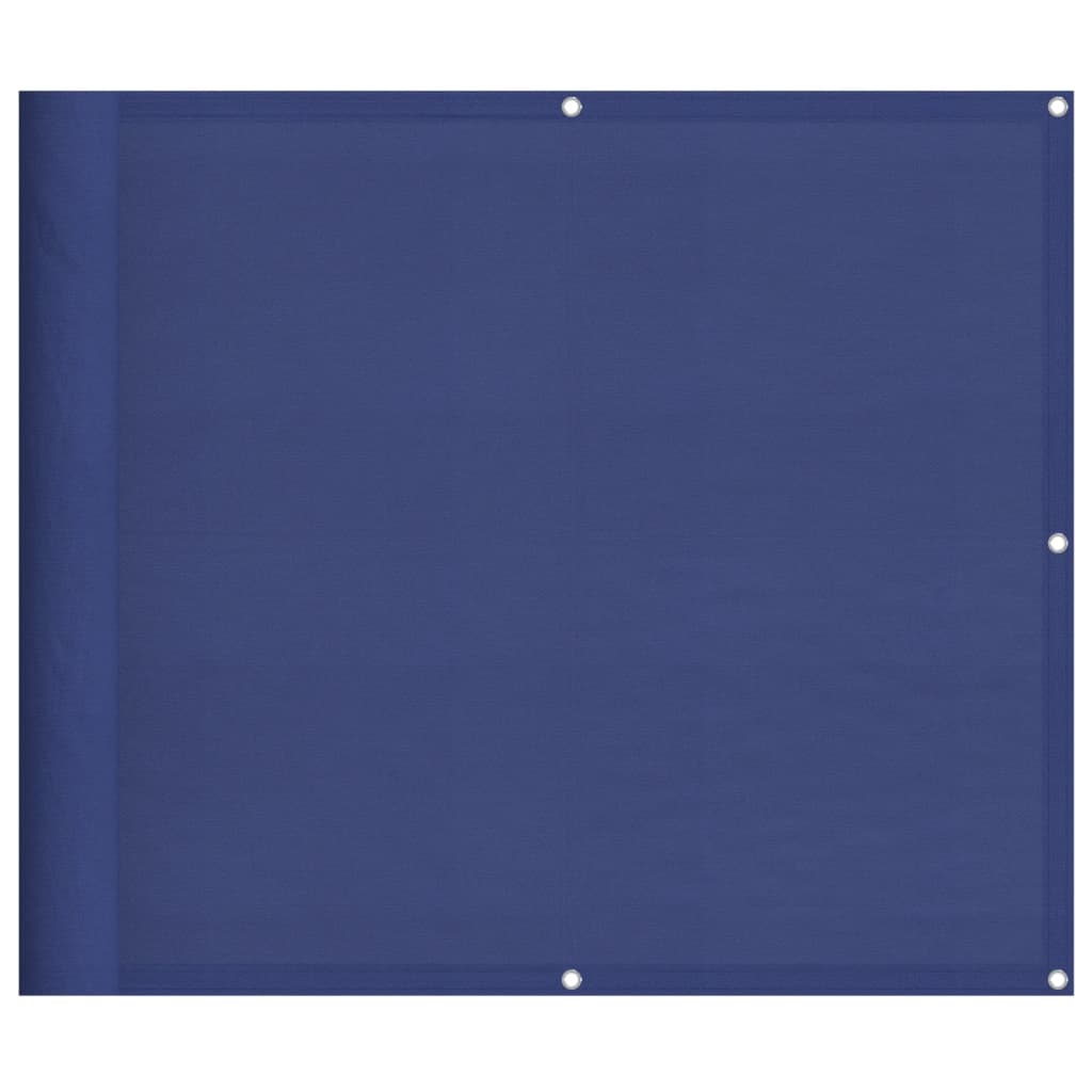 Balkonscherm 90x1000 cm 100% oxford polyester blauw