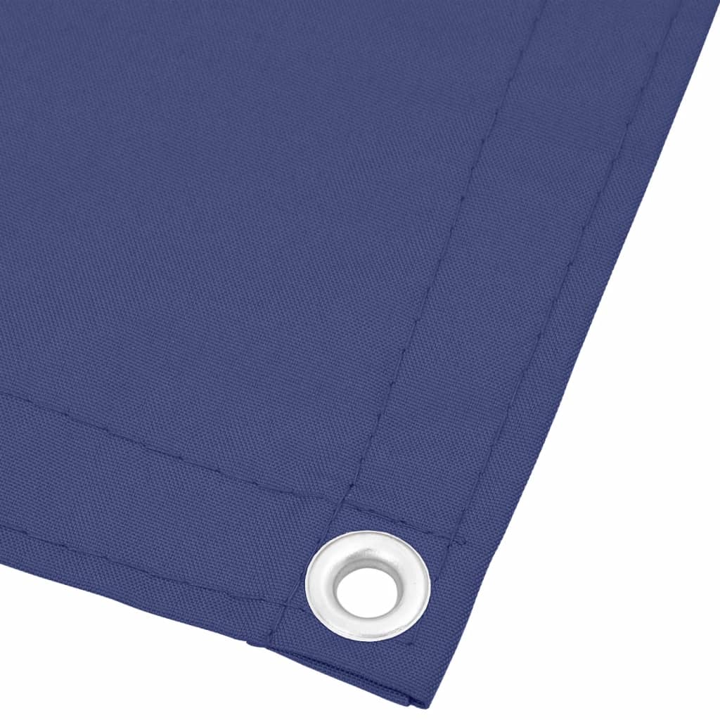 Balkonscherm 120x700 cm 100% oxford polyester blauw