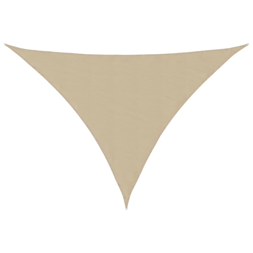 Zonnezeil 7x5x5 m 100% polyester oxford beige