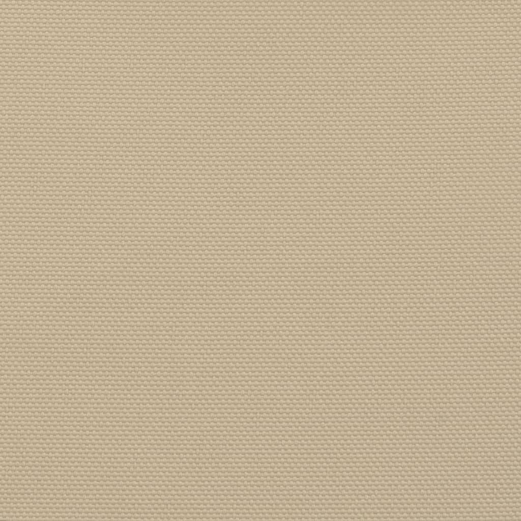 Zonnezeil 7x5x5 m 100% polyester oxford beige