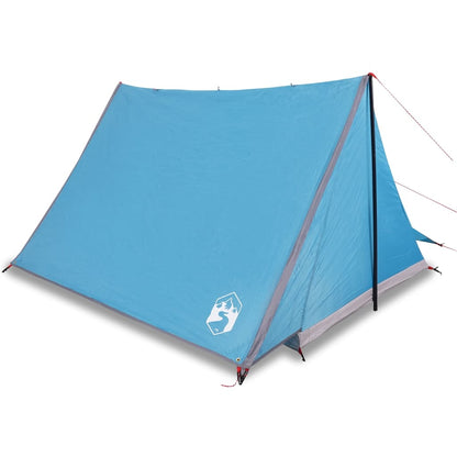 Tent 2-persoons waterdicht blauw