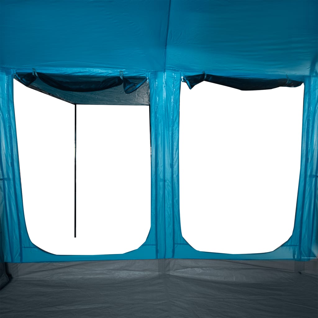 Tunneltent 10-persoons waterdicht blauw