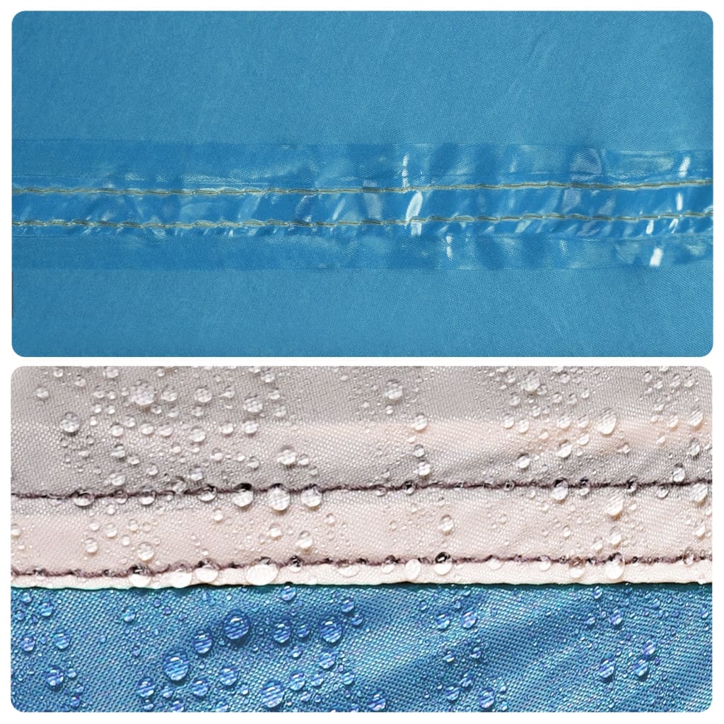 Kampeerluifel waterdicht 300x294 cm blauw