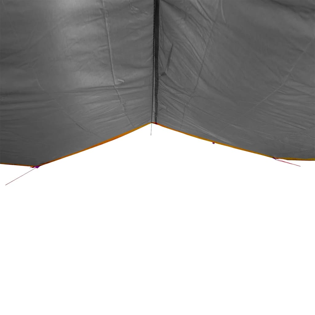 Kampeerluifel waterdicht 360x294 cm grijs en oranje