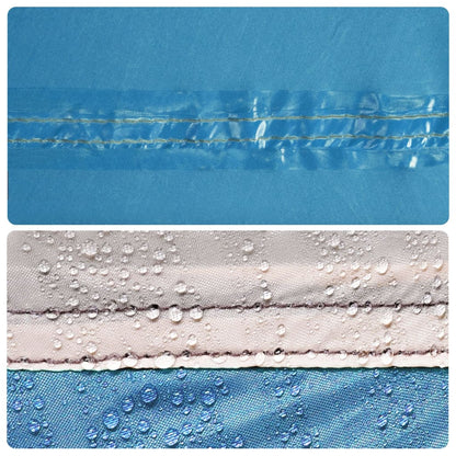 Kampeerluifel waterdicht 500x294 cm blauw