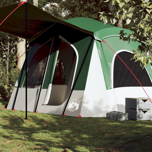 vidaXL Tent 5-persoons waterdicht groen