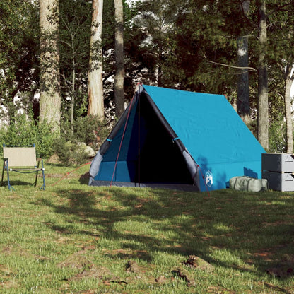 Tent 2-persoons A-frame waterdicht blauw