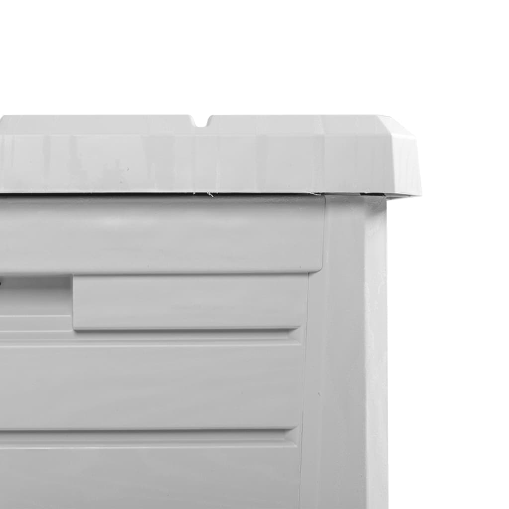 Kussenbox 73x50,5x46,5 cm polypropeen grijs